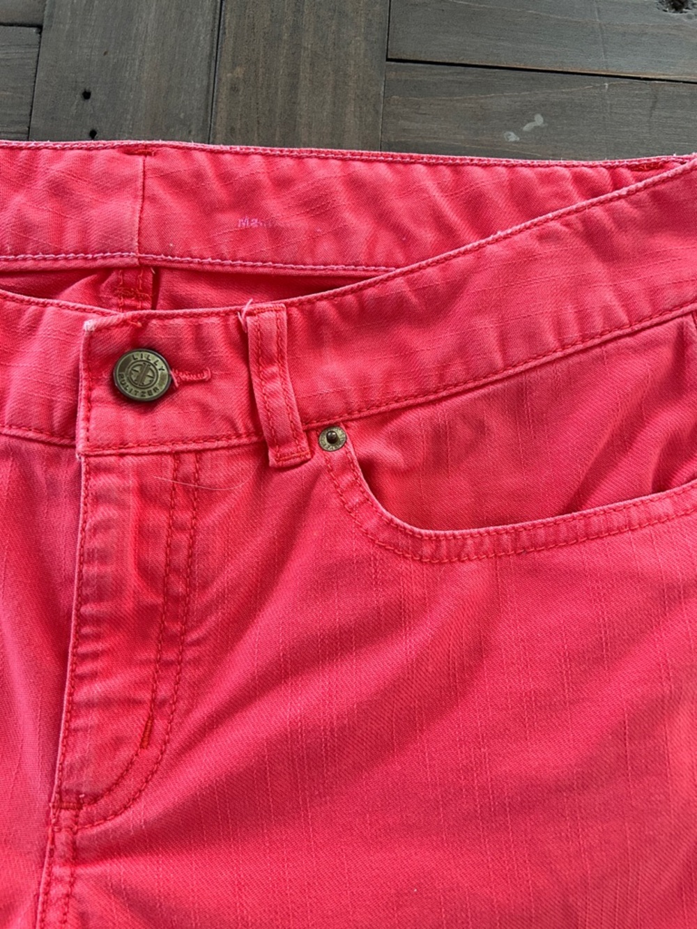 Lilly Pulitzer Orange Jeans Denim Size 6 - Picture 5 of 9